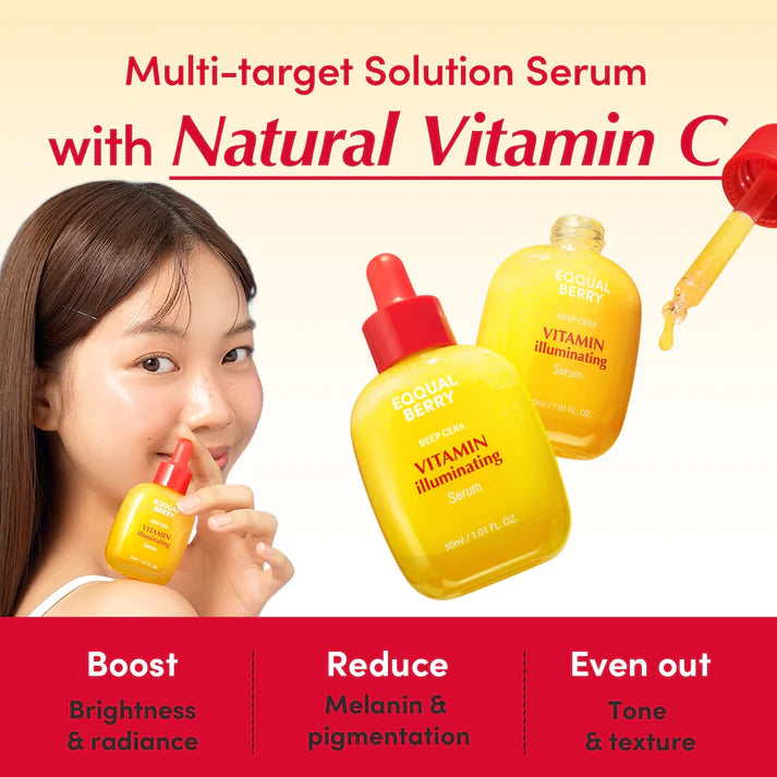EQQUALBERRY Vitamin Illuminating Serum (Yellow)